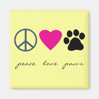 Imã Patas do Amor pela Paz