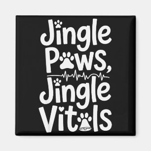 Imã Patas Tilintam Tilintam Vitals Enfermeira Veteriná