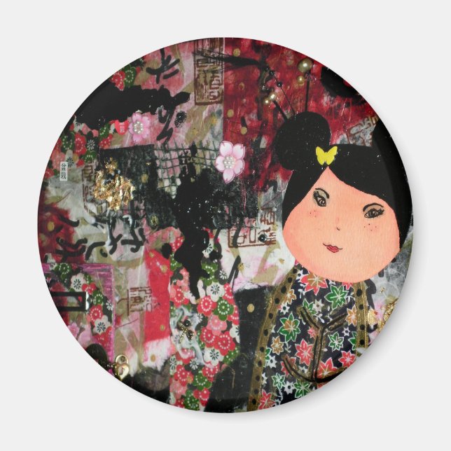 Imã Patchwork Momiji (Frente)