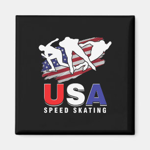 Imã Patinação no gelo nos EUA Patinadores Patinação no