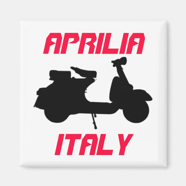 Imã Patinete, Aprilia, Itália (Frente)