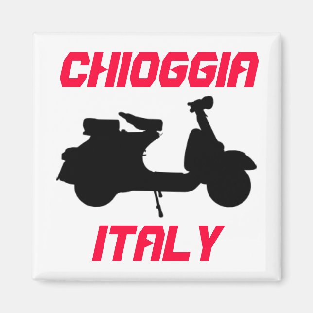 Imã Patinete, Chioggia, Itália (Frente)