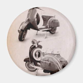 Imã Patinete clássico 1969