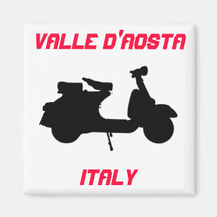 Imã Patinete, d'Aosta de Valle, Italia