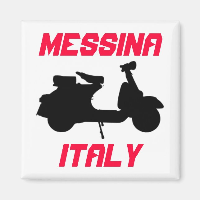 Imã Patinete, Messina, Itália (Frente)