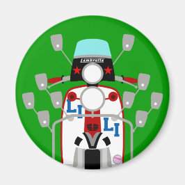 Imã Patinete Mod Brit