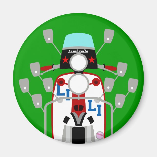 Imã Patinete Mod Brit (Frente)