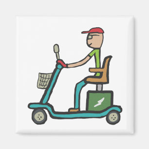 Imã Patinete para mobilidade
