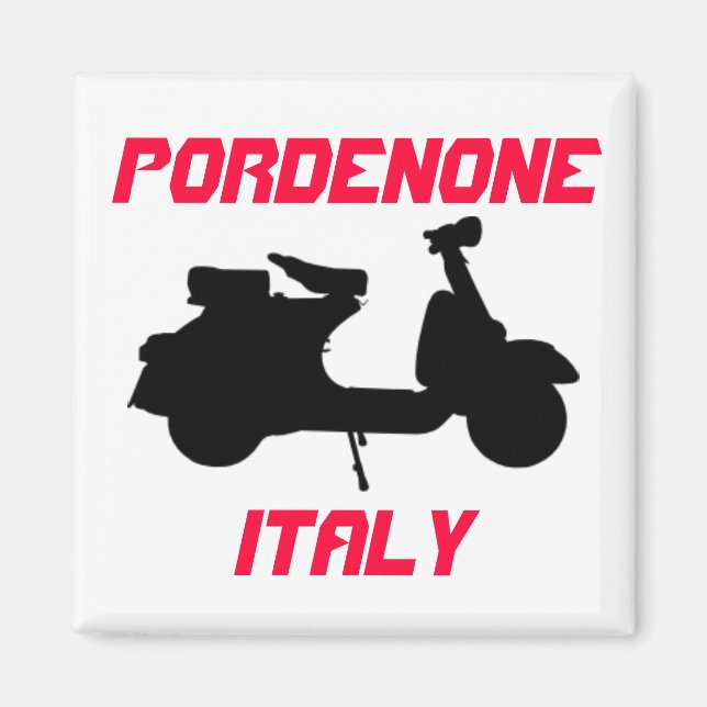 Imã Patinete, Pordenone, Itália (Frente)
