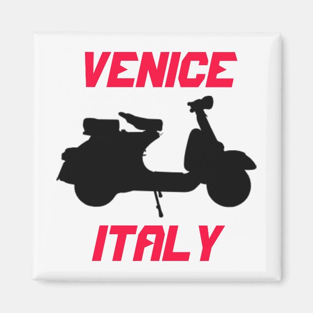 Imã Patinete, Veneza, Itália (Frente)