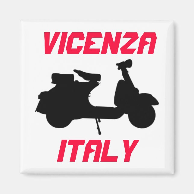 Imã Patinete, Vicenza, Itália (Frente)