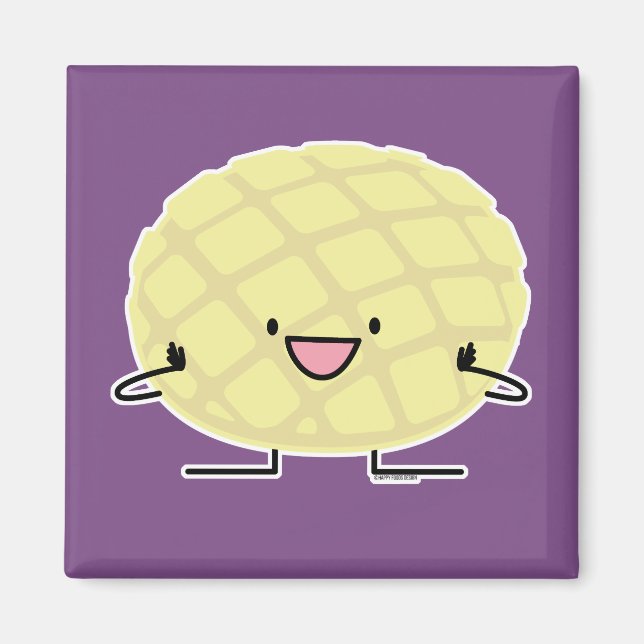 Imã Patisserie doce do pão do concha japonês da (Frente)