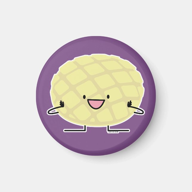 Imã Patisserie doce do pão do concha japonês da (Frente)