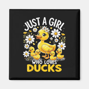 Imã Pato Bonito Amo Apenas Uma Menina Que Ama Patos