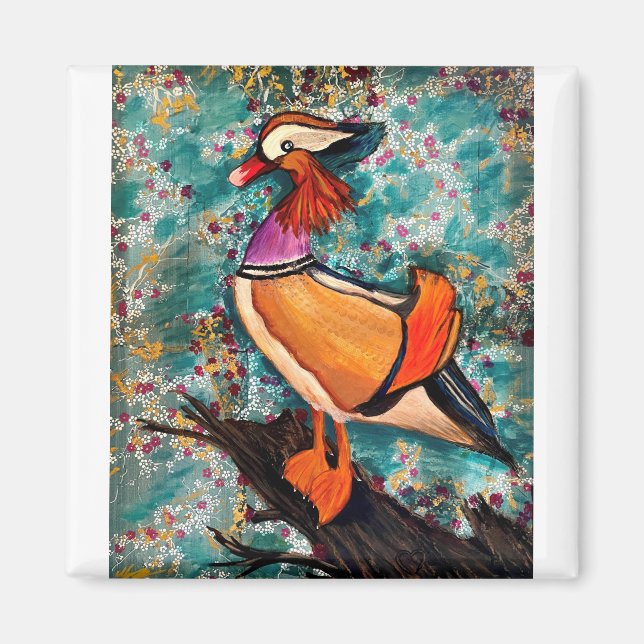 Imã Pato colorido (Frente)