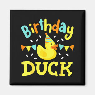 Imã Pato de Aniversário Crianças Meninas Meninos Pato 