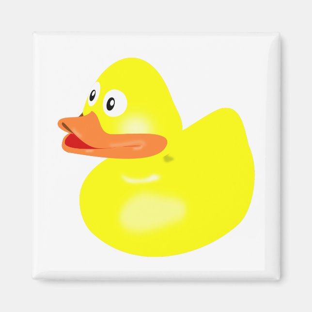 Imã Pato de Banho (Frente)
