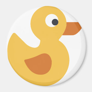 Imã pato de borracha