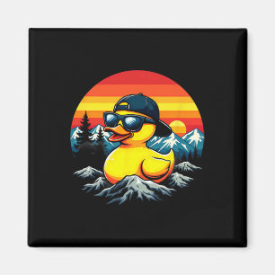 Imã Pato de Borracha Retro Óculos de Sol Montanhismo A