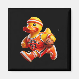 Imã Pato de Borracha Sketll Jogador Ducky Duckie Homen