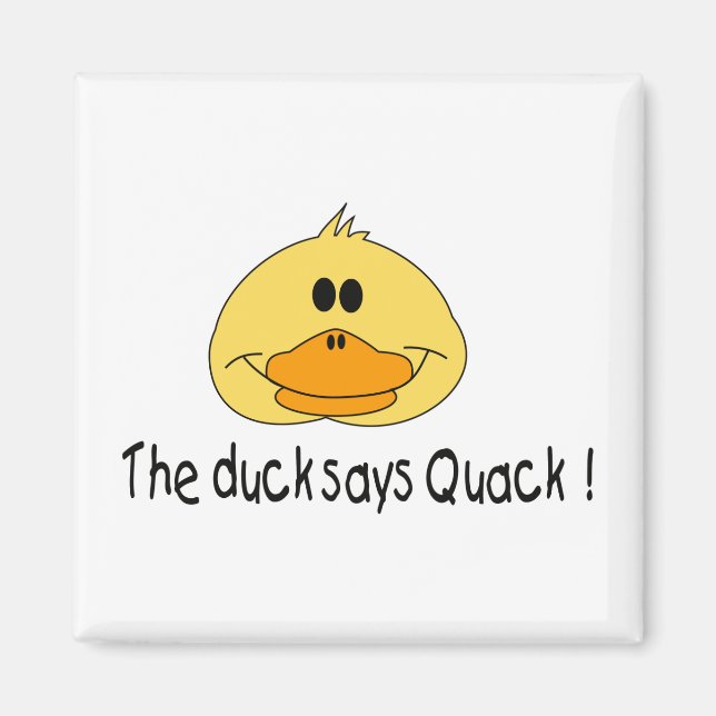 Imã Pato diz quack (Frente)