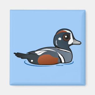 Imã Pato do Harlequin de Birdorable