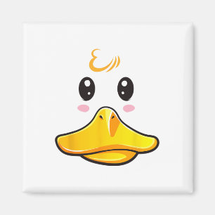 Imã Pato Figurino Borrão Borracha Cuja Cara de Borrach