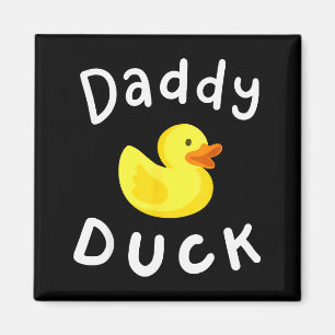 Imã Pato Pai Aniversário Pato de Borracha Amante Famíl