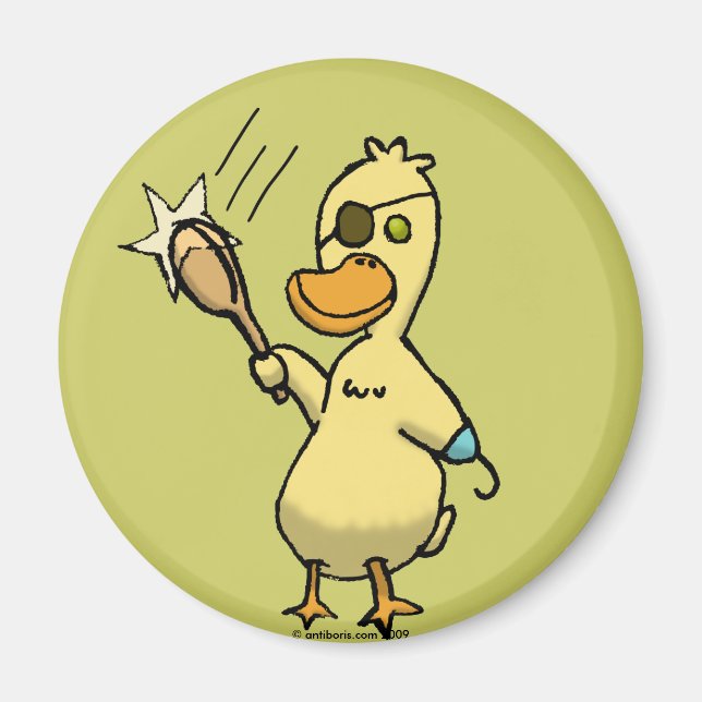 Imã Pato Pirata (Frente)