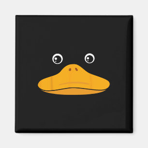 Imã Pato Rosto Costume Fácil Presente no Dia das Bruxa