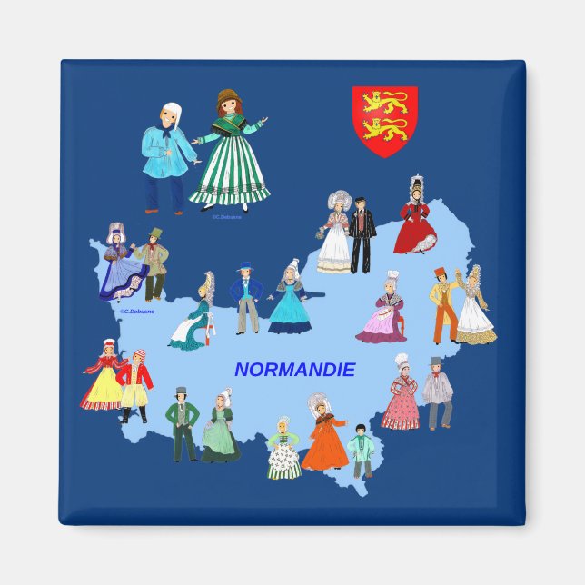 Imã Patrimoine de la Normandie, França (Frente)
