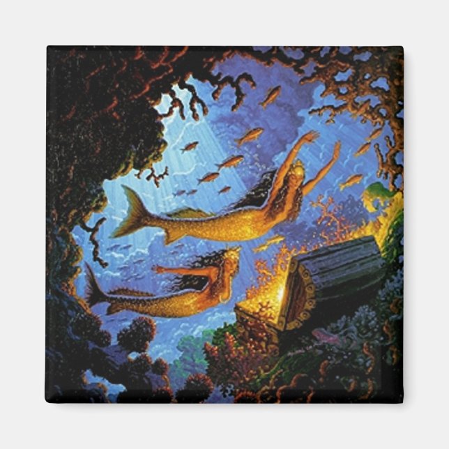 Imã Patrimônio Da Sereia Da Dourada (Frente)