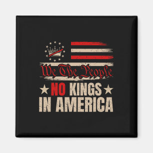 Imã Patriotic June 14 No Kings In America 1776 Design