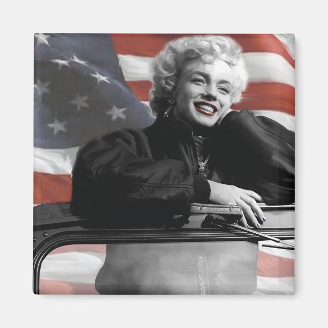 Imã Patriotic Marilyn (Frente)