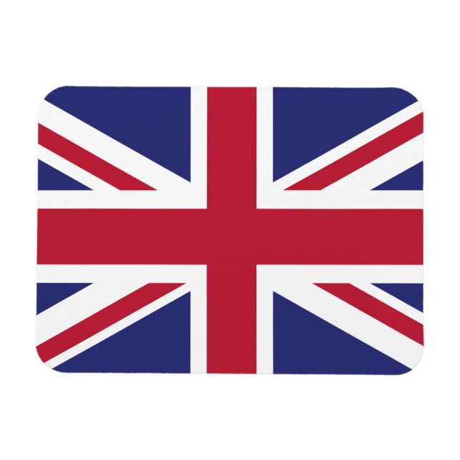 Ímã Patriotic United Kingdom Flag (Horizontal)