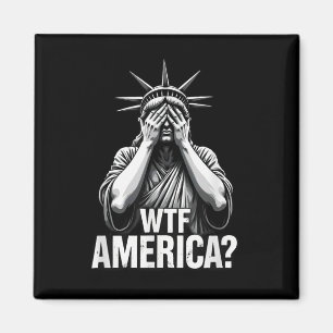 Imã Patriótico 4 De Julho Estátua Da Liberdade Wtf Ame