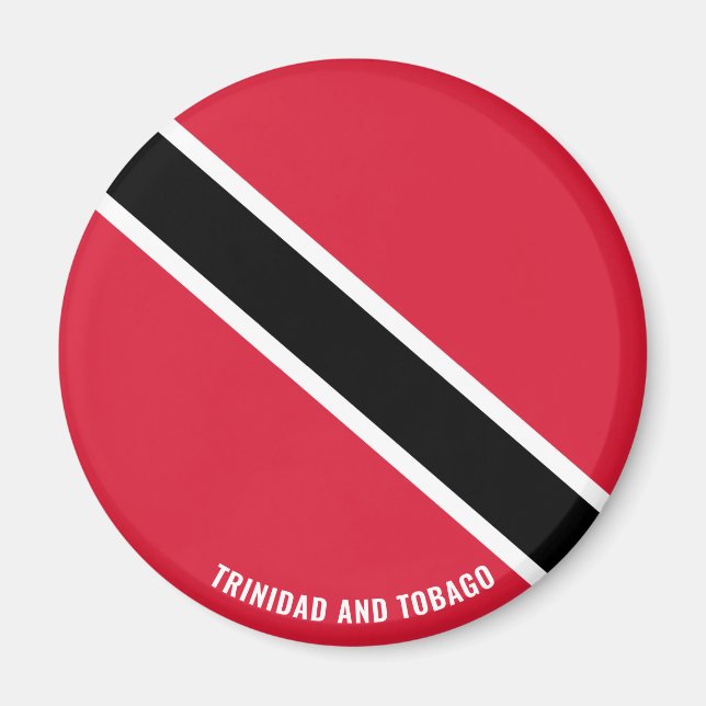 Imã Patriótico Armado da Bandeira de Trinidad e Tobago (Frente)