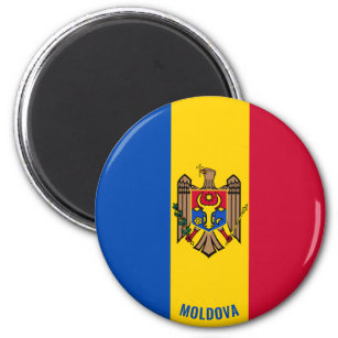 Imã Patriótico Armado do Sinalizador da Moldávia