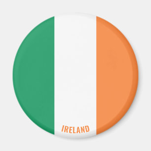 Imã Patriótico de encantamento da bandeira da Irlanda