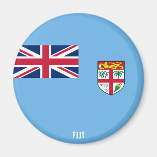 Imã Patriótico de encantamento do Sinalizador Fiji
