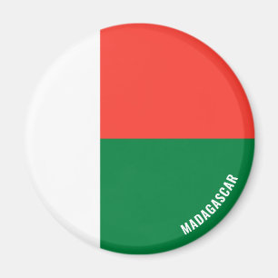 Imã Patriótico encantador da bandeira de Madagáscar