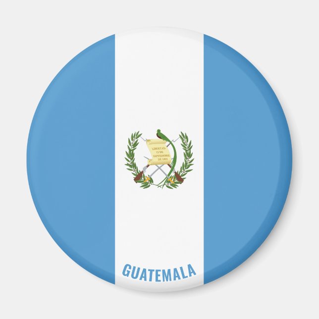 Imã Patriótico encantador da Guatemala (Frente)