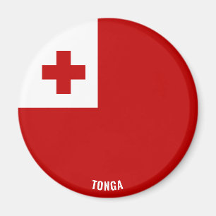 Imã Patriótico encantador da Sinalizador Tonga