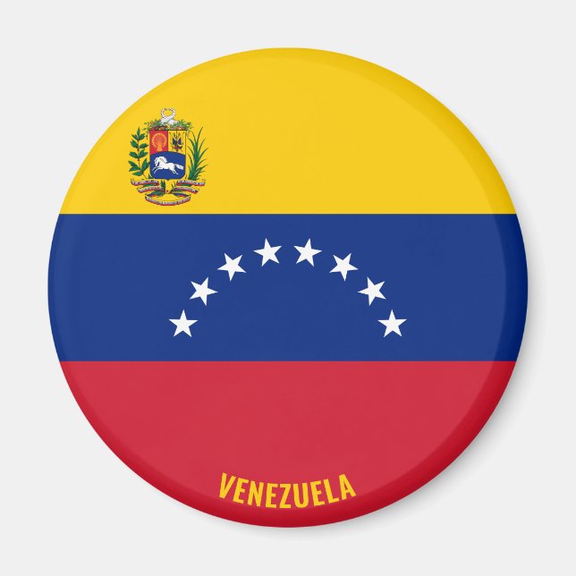 Imã Patriótico encantador da Venezuela (Frente)