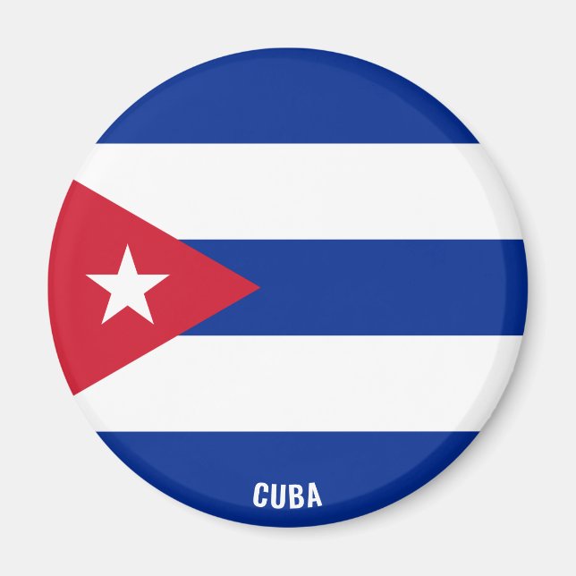 Imã Patriótico encantador de Cuba (Frente)
