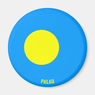 Imã Patriótico encantador de Palau Flag
