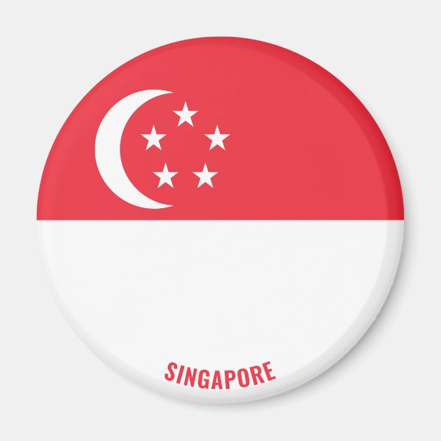 Imã Patriótico encantador de Singapura (Frente)