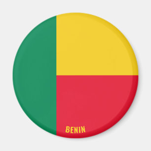Imã Patriótico encantador do Benin Flag