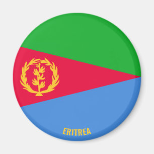Imã Patriótico encantador do Sinalizador Eritreia