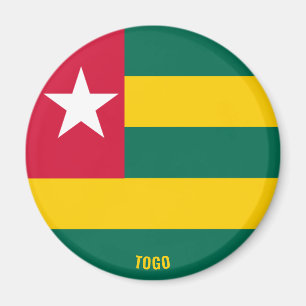 Imã Patriótico encantador do Togo Flag
